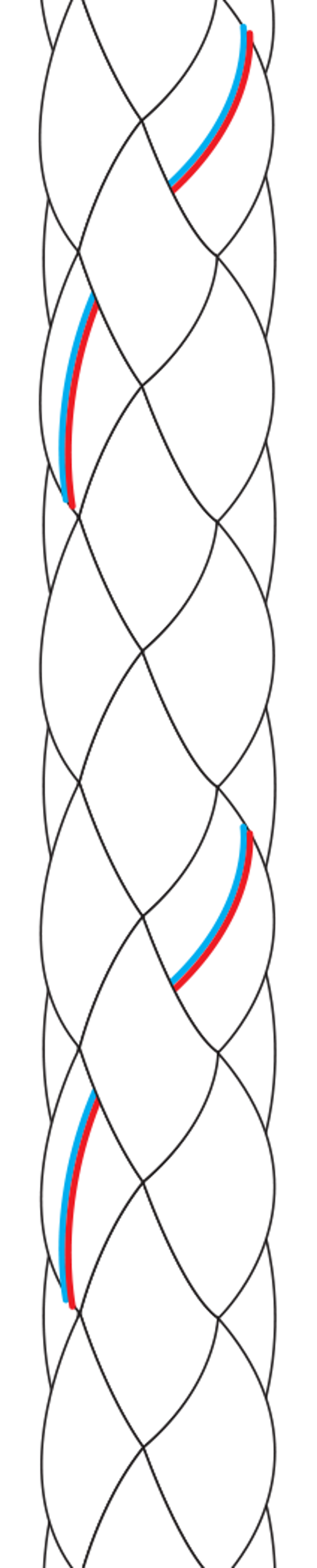 Evolution 8 Plait Pre-Stretched White