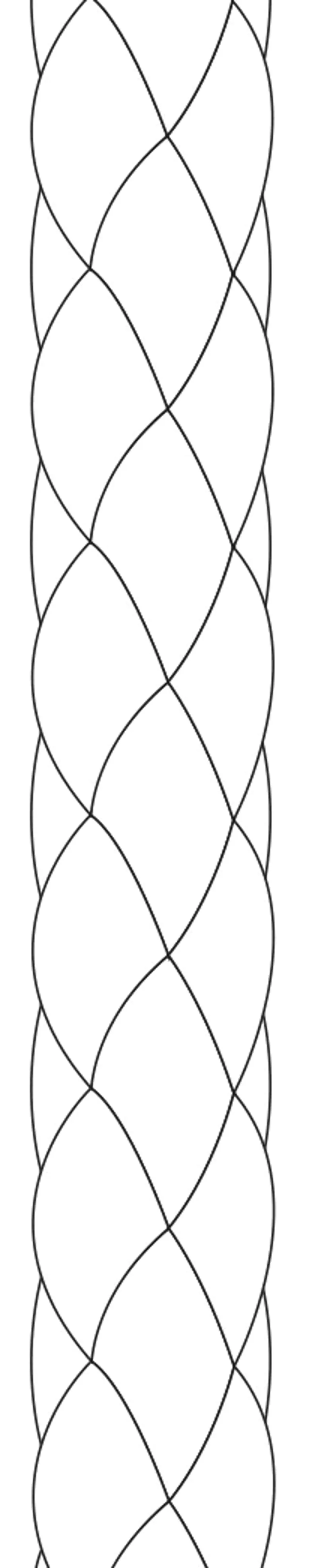 8 Plait Standard White