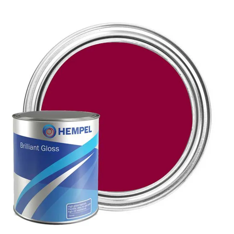 Hempel Brilliant Gloss Bordeaux Red 750ML