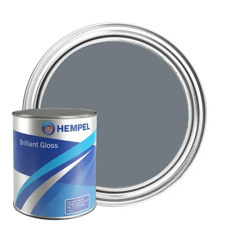 Hempel Brilliant Gloss Smoke Grey 750ML
