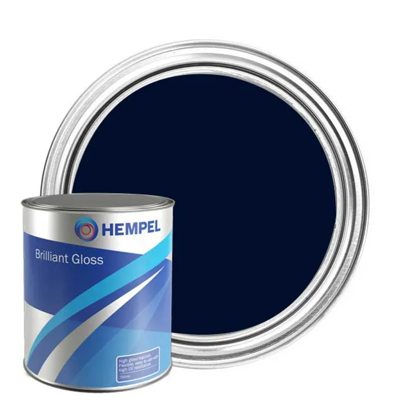 Hempel Brilliant Gloss Britannia Blue 750ML
