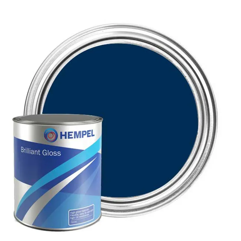 Hempel  Brilliant Gloss Flag Blue 750ML