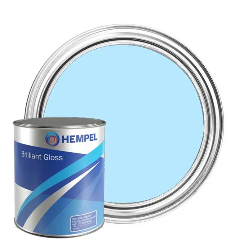 Hempel Brilliant Gloss Ice Blue 750ML