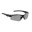 Snowbee Classic Wrap Around Open Frame Sunglasses in Black/Smoke