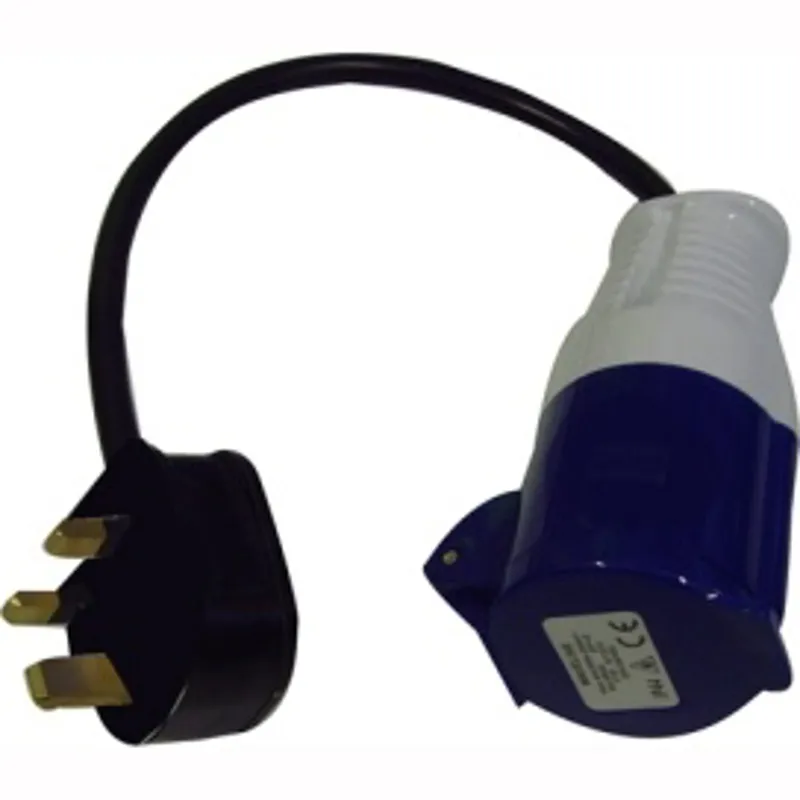 Waveline UK Hookup Adapter 16A 250VAC to Site/Marina Socket