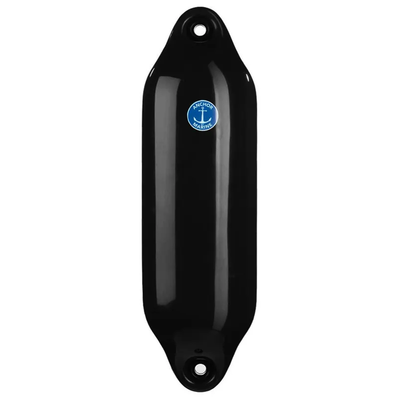 Anchor Standard Cylindrical Fenders 18 x 65 / 7 x 26 in Black