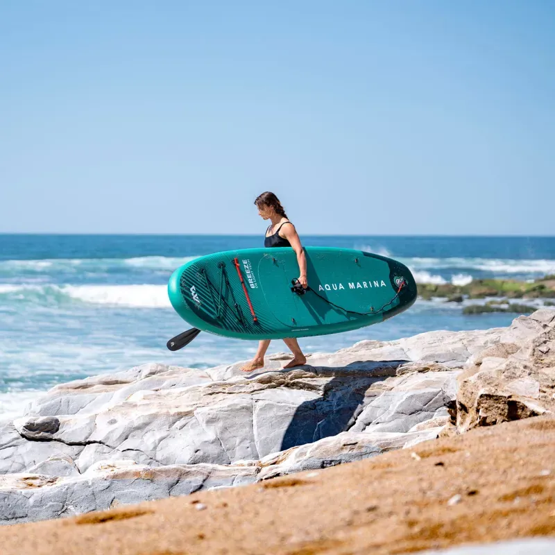 Aqua Marina Breeze All Around iSUP 9'10 Stand Up Paddle Board Package-9