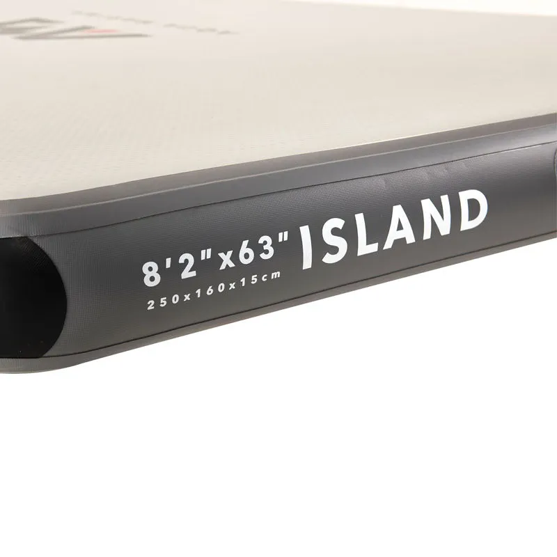 Aqua Marina ISLAND Inflatable Air Platform 2.5x1.6m/15cm in Grey-3