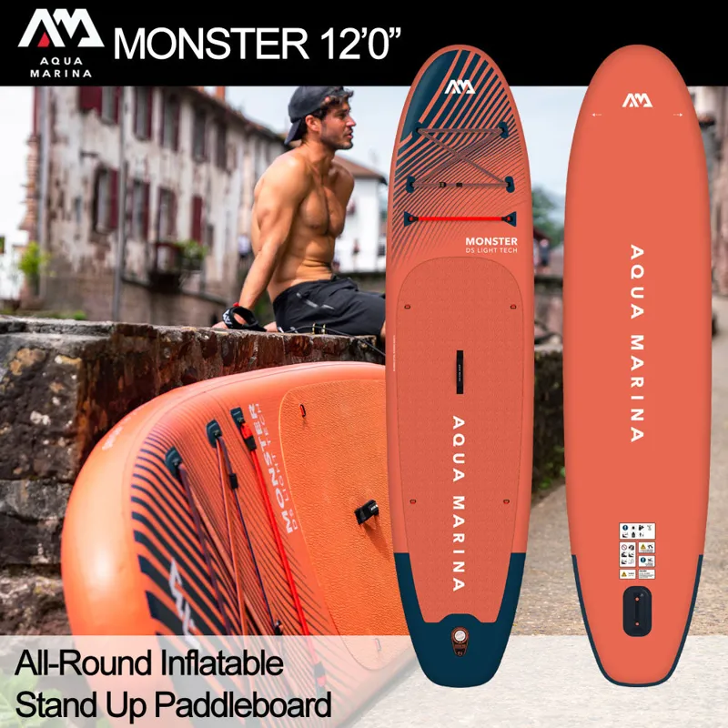 Aqua Marina Monster All Around iSUP 12'0 in Orange-8
