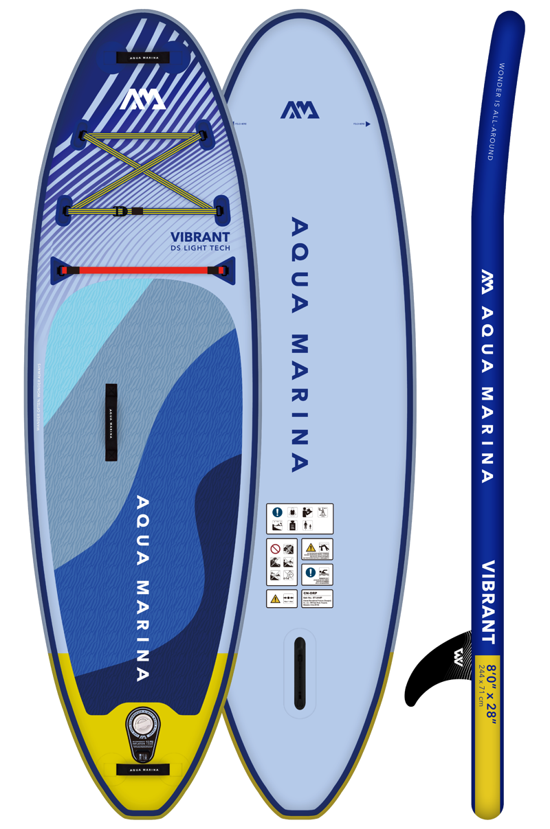 Aqua Marina Vibrant Youth All Around iSUP 8'0 in Blue