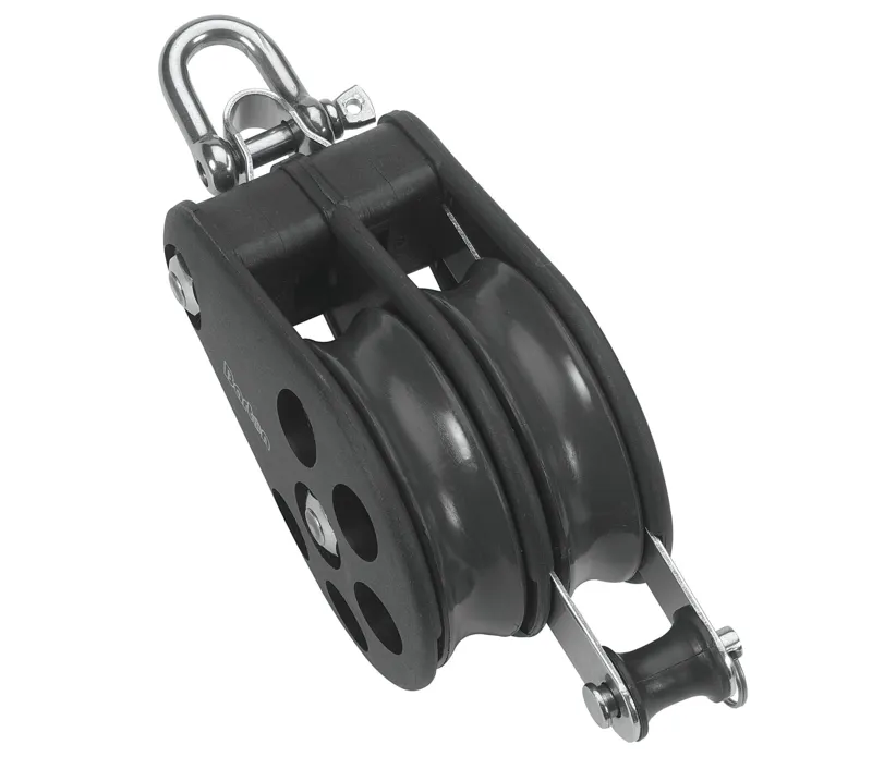 Barton Size 5 Plain Bearing Pulley Block Double Reverse Shackle Becket