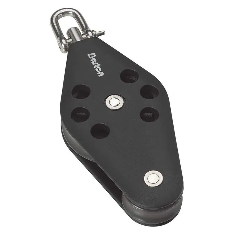 Barton Plain Bearing Pulley Block Fiddle With Swivel 30/45mm Size 2