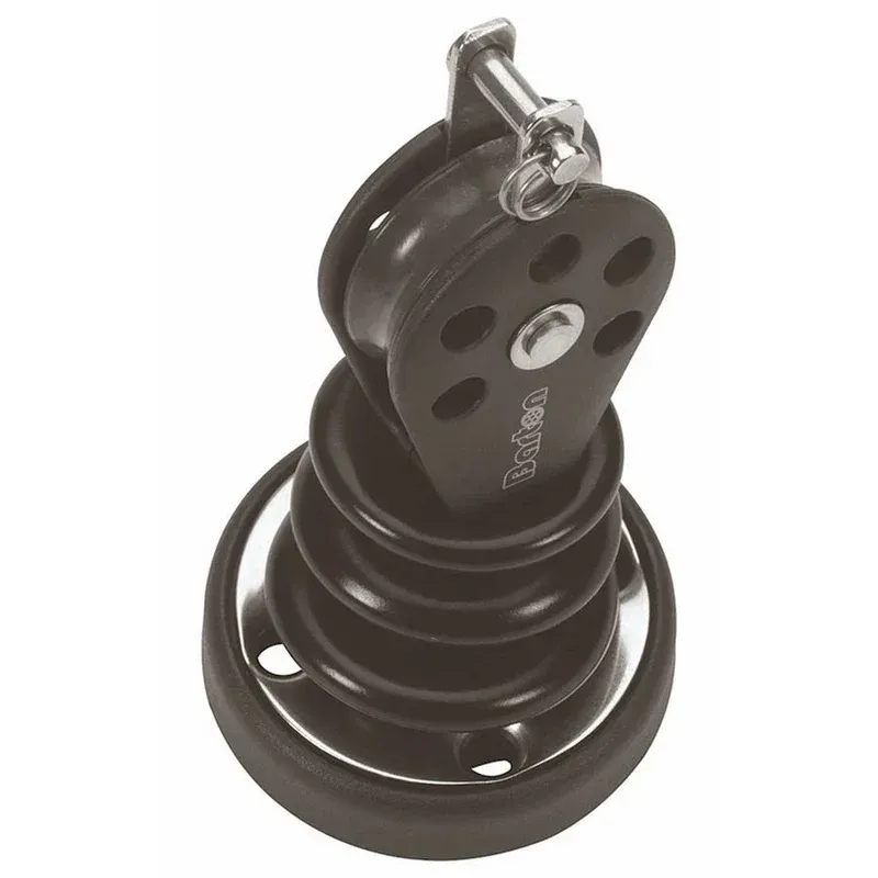 Barton Size 2 Plain Bearing Pulley Block Stand Up With Becket 