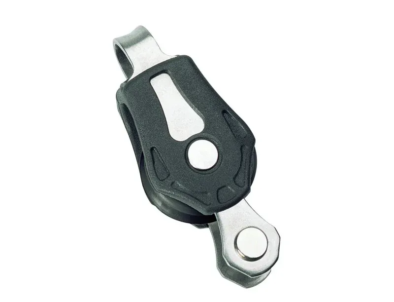 Barton Size 0 Plain Bearing Pulley Block Single Fixed Eye and Becket