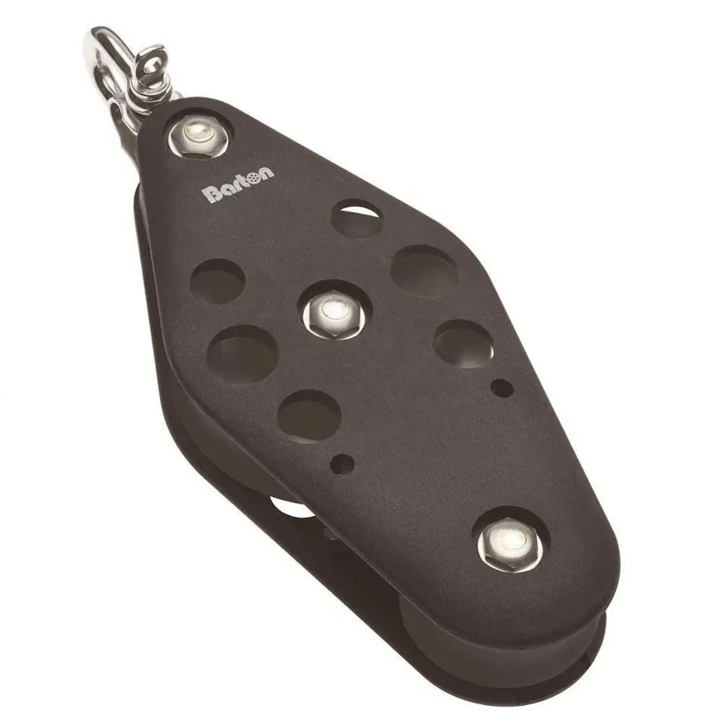 Barton Size 5 Plain Bearing Pulley Block Fiddle Reverse Shackle