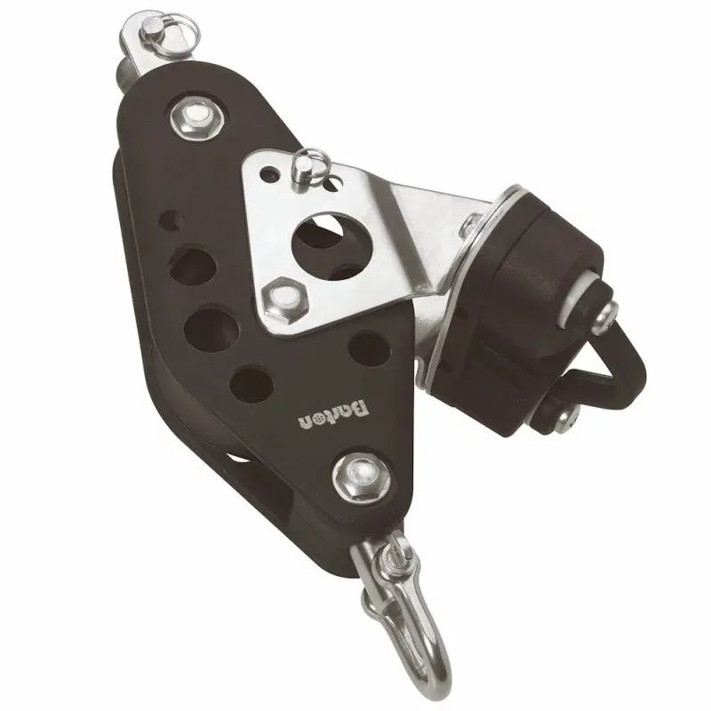 Barton Size5 Plain Bearing Pulley Block Variloc Fiddle Becket and Cams