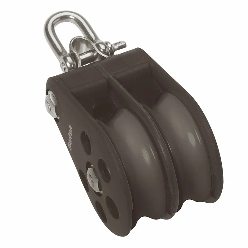Barton Size 5 Plain Bearing Pulley Block Double Reverse Shackle
