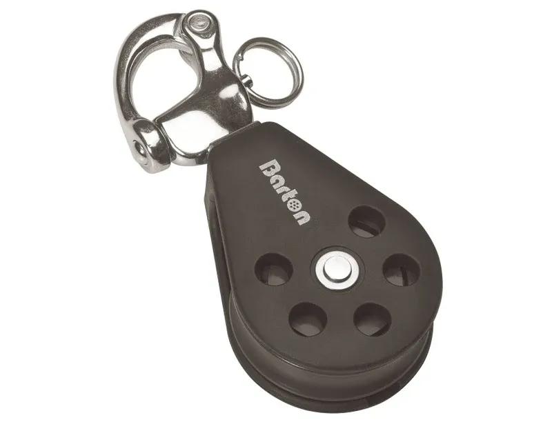 Barton Size 5 Plain Bearing Pulley Block Snap Shackle