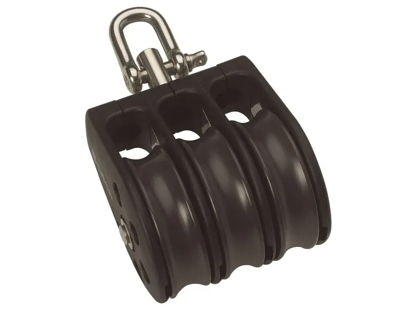 Barton Size 5 Plain Bearing Pulley Block Triple Swivel