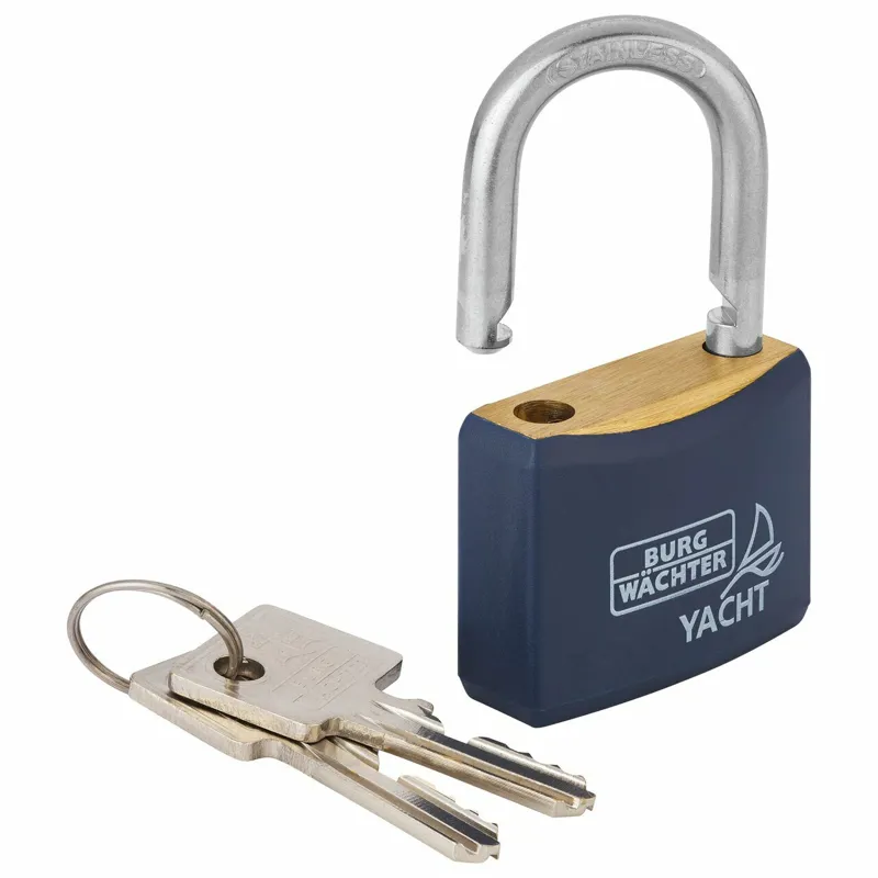 40mm Burg Wachter Yacht Padlock Seawater Proof Single-4