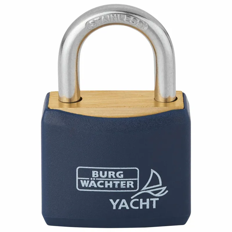 30mm Burg Wachter Yacht Padlock Seawater Proof single