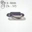 Clamcleat CL259 Racing Fine Line Port Hard Anodised Cleat Black