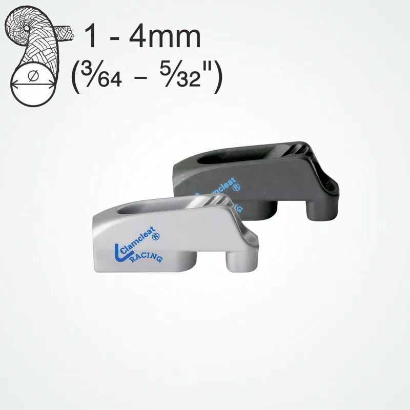 Clamcleat Racing Micros with Becket Silver
