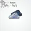 Clamcleat Open Racing Micros Cleat Silver