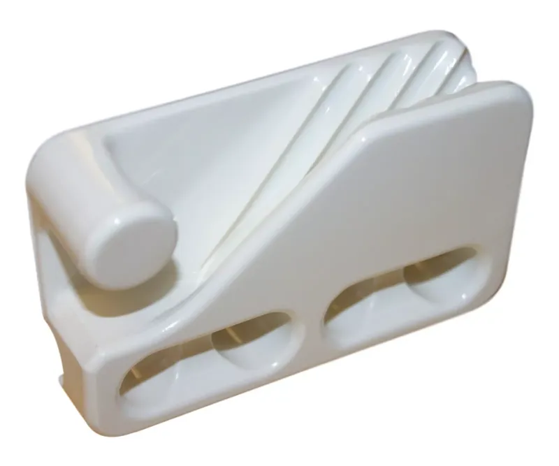 Clamcleat White Fender Large Loop Cleat in White