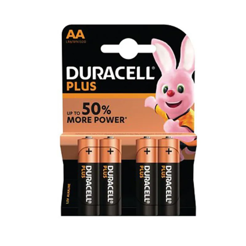 Duracell Plus AA 4 Pack