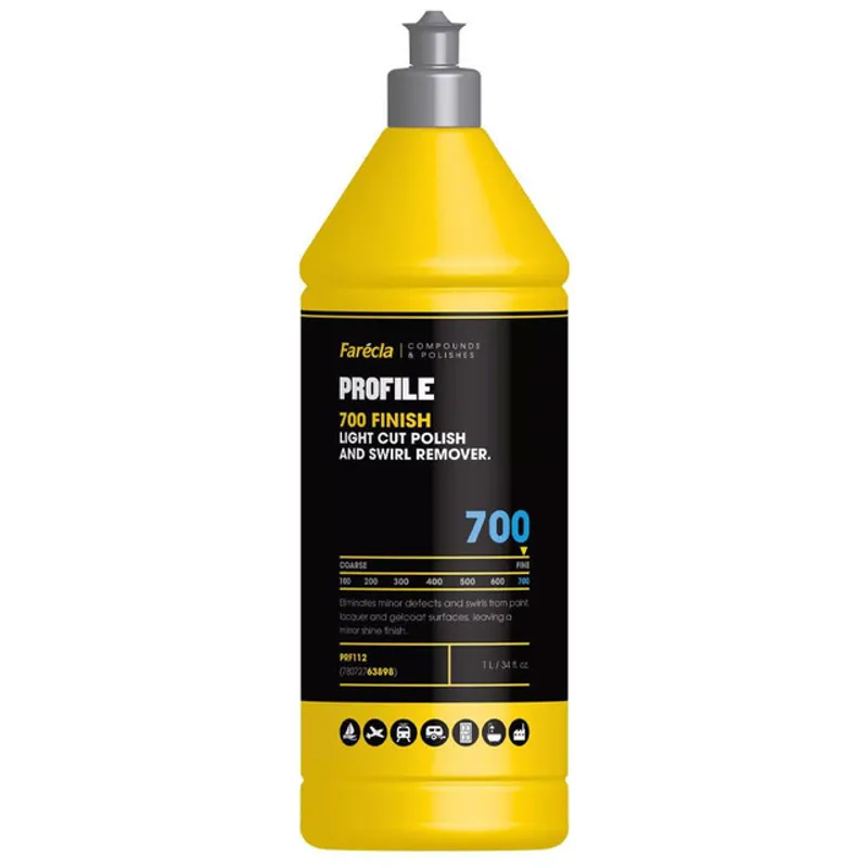 Farecla Profile 700 Finish Compound and Polish 1L