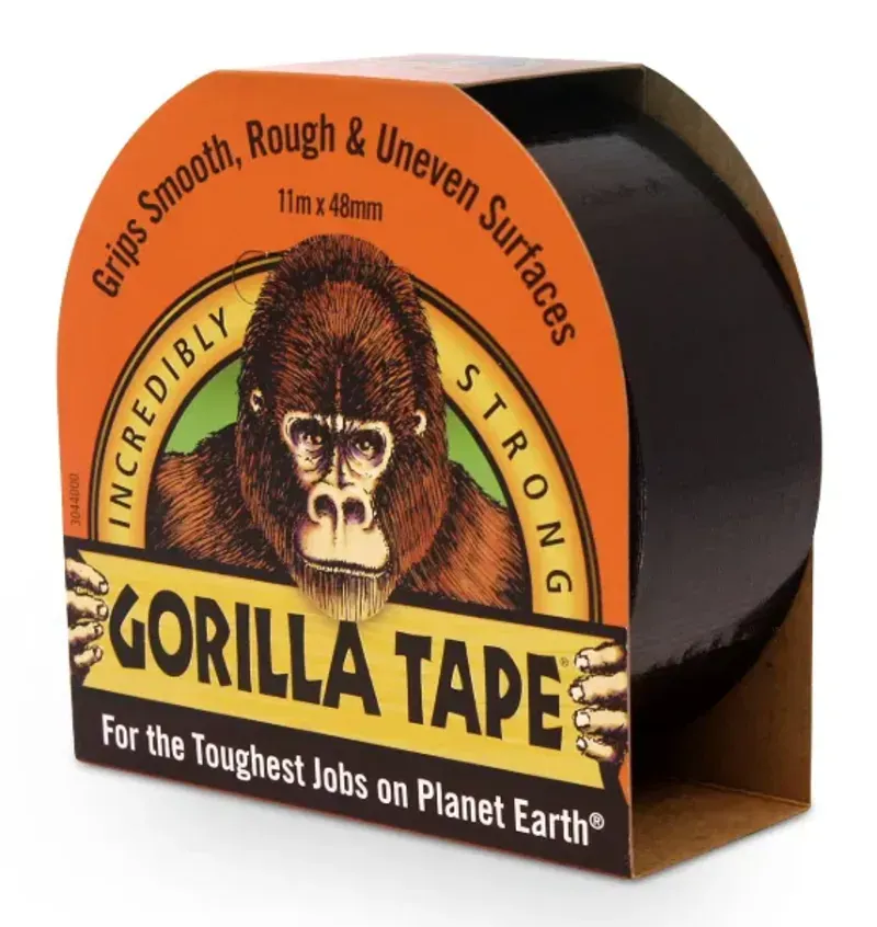 Gorilla Tape 48mm x 11m in Black