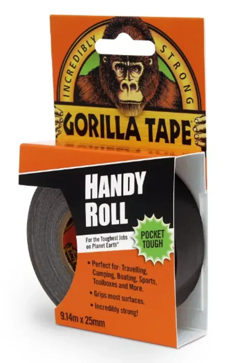 Gorilla Tape Handy Roll 9m Black