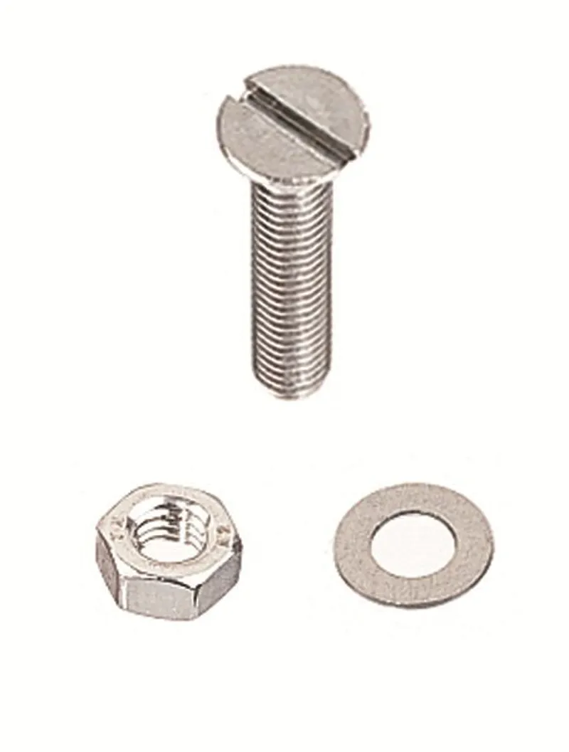 Holt A4 Stainless Steel Countersunk Slotted Machine Screw M8x40mm pk 2