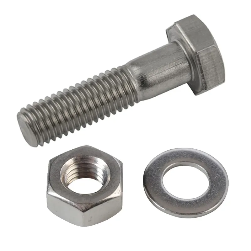 Holt A4 Stainless Steel Hex Head Bolt M10x50mm Pack of 1