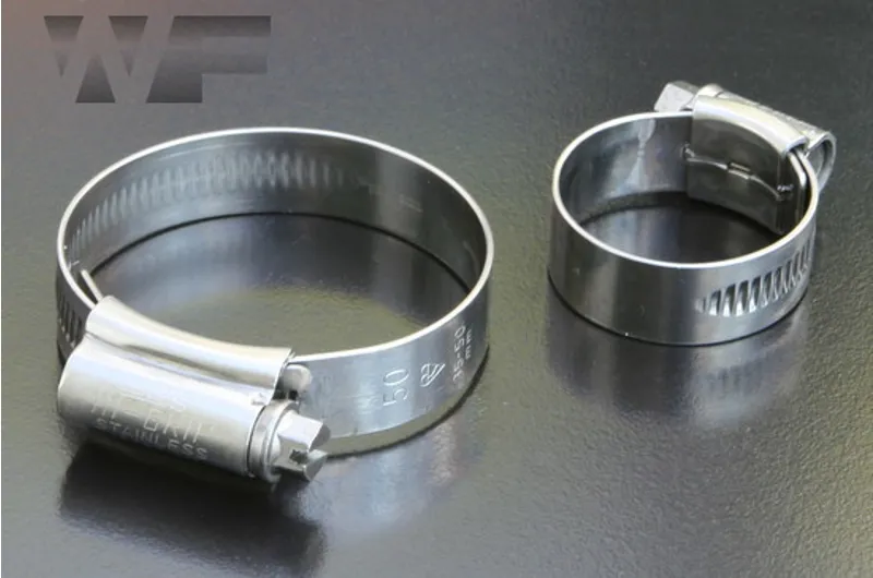 JCS Hi-Grip HGS25 304 Stainless Steel Hose Clip 17-25mm Band 13mm