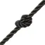 Kingfisher 3 Strand Polyester Black Rope in Black