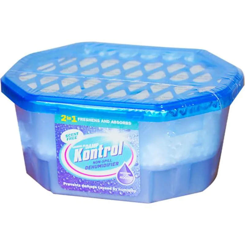 Kontrol Non Spill Scent Free Dehumidifier 400ml Capacity