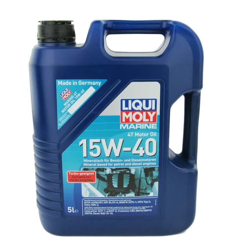 Liqui Moly Marine 4T Motor Oil 15W-40 5L
