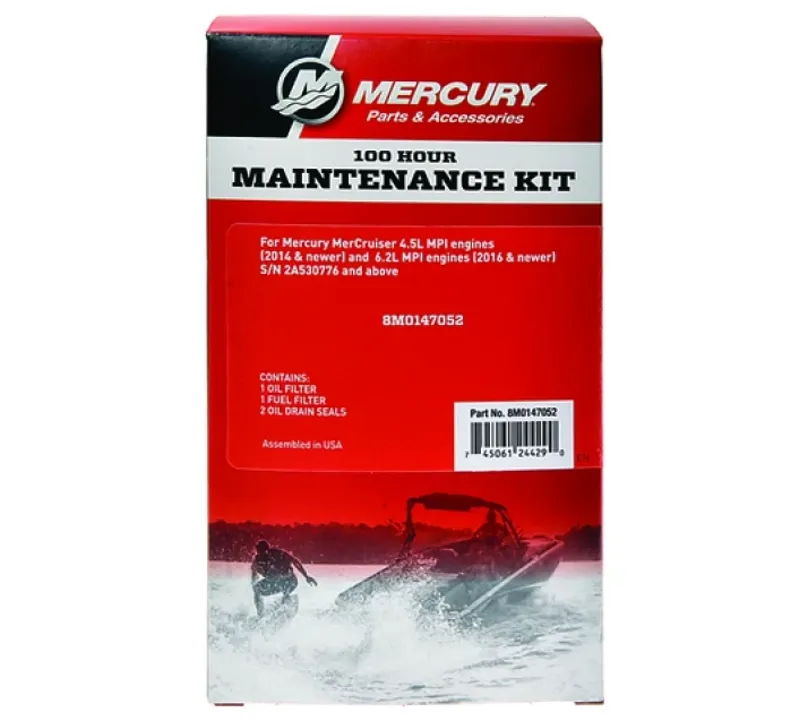 Mercury 100hr MerCruiser 4.5L 2014 MerCruiser 6.2L 2016 Service Kit
