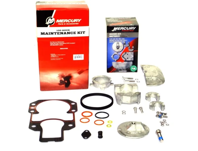 Mercury 100hr Service Kit for Mercruiser Alpha 1 Gen 2 Drive