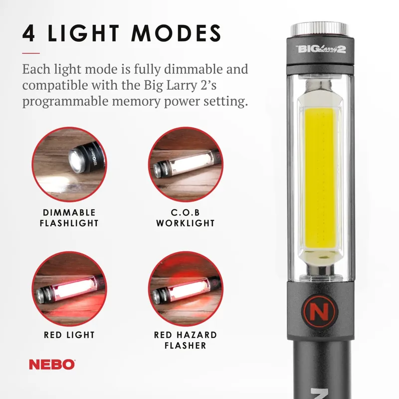 Nebo BIG LARRY 2 Flashlight in CDU-4