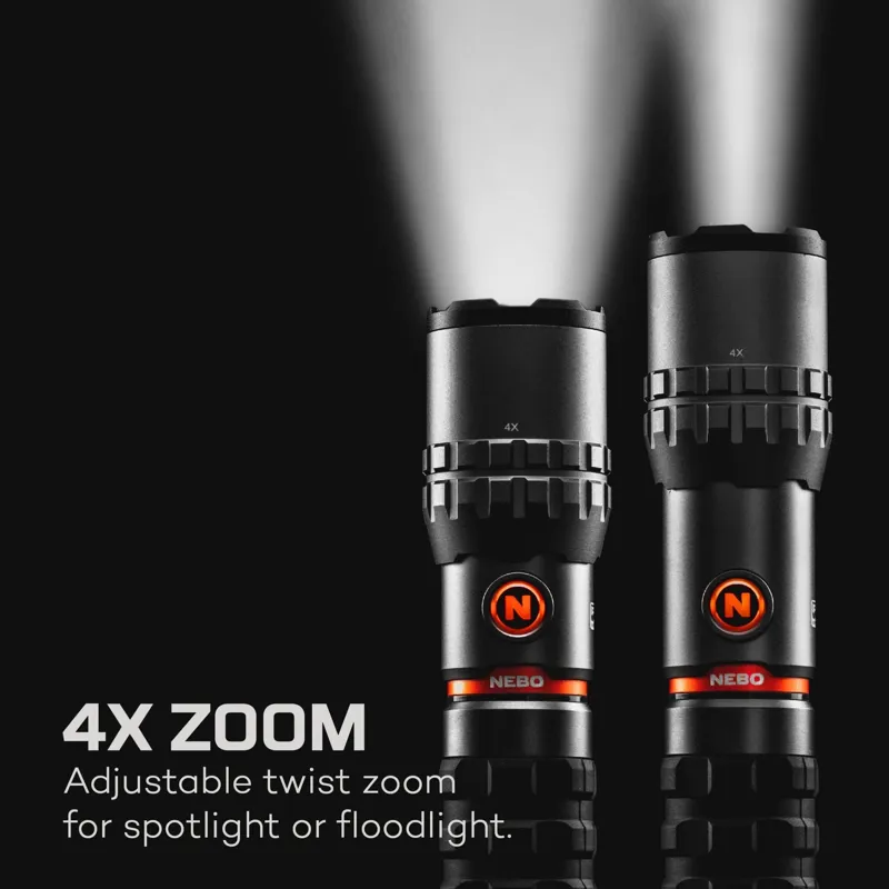 Nebo Slyde King 2K Rechargeable Flashlight-3