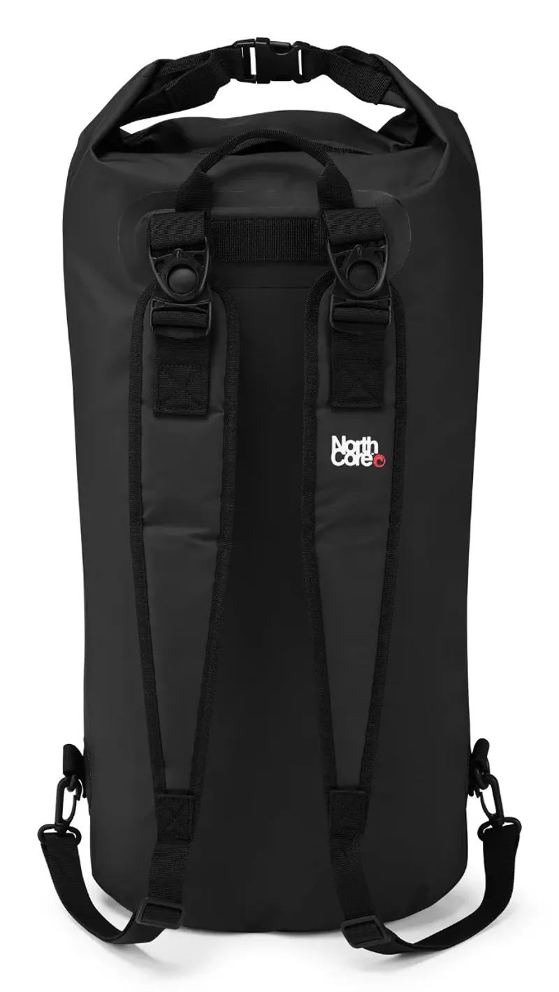 Northcore Dry Bag 20L Backpack in Black-1
