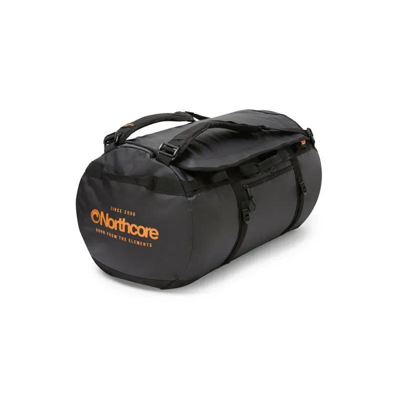 Northcore Duffle Bag 40L in Black/White-1