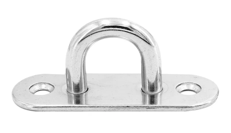 Sd Products Oblong Pad Eye Stainless Steel 15x45mm 