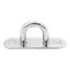 Sd Products Oblong Pad Eye Stainless Steel 26x80mm 