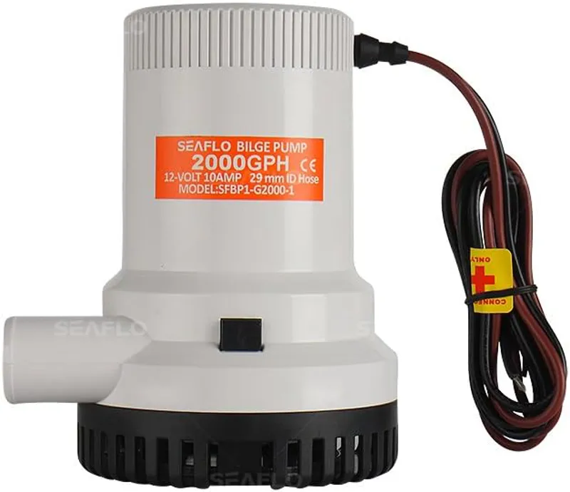 Seaflo 01 Series Non-Auto Bilge Pump 12V 2000GPH