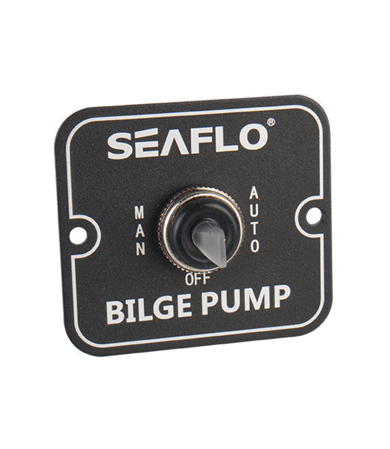Seaflo Bilge Switch Panel 3-Way 12V and 24V