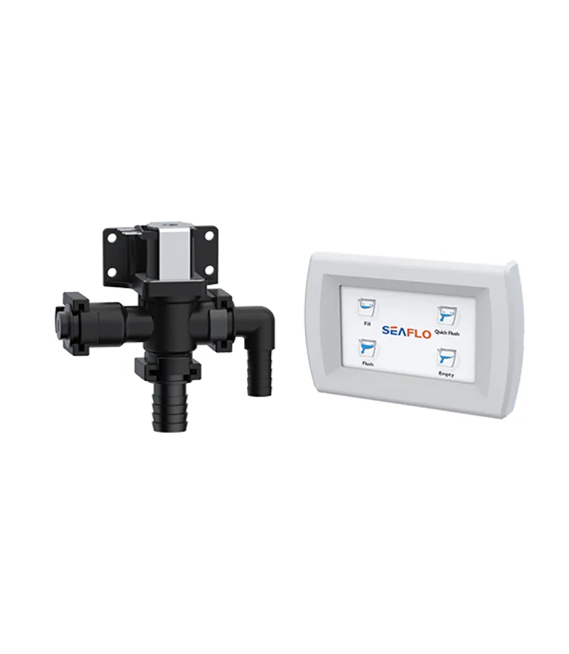 Seaflo Deluxe Flush 12V Electric Toilet-9